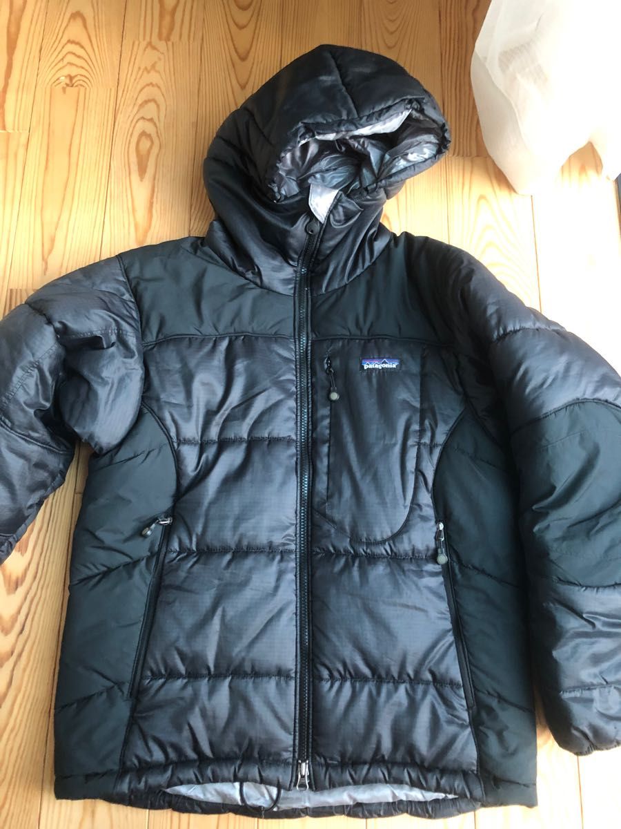 01s patagonia ダスパーカー 黒/紺 size L-