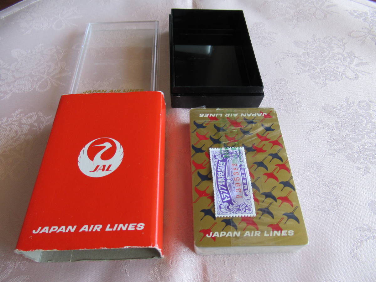JAL 日本航空　Nintendo 未使用　トランプ　トランプ類税」証紙付　_画像2