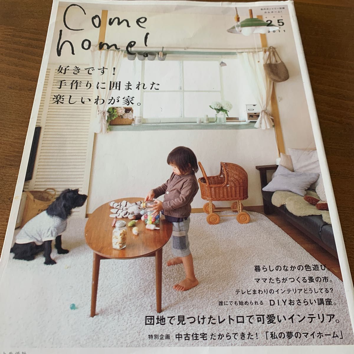 Comehome! 本　私のカントリー別冊　好きです！手作りに囲まれた楽しいわが家。