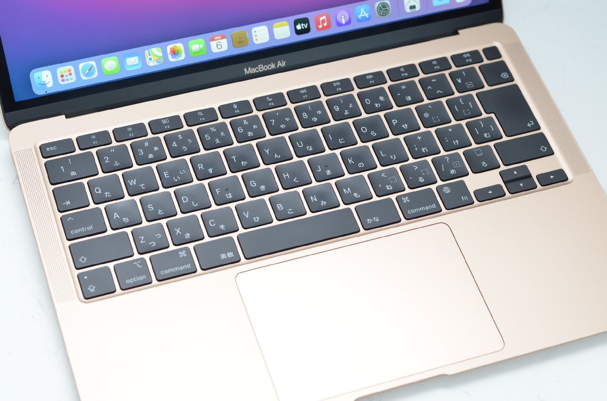 ∞ 1円~最短発送 人気!MacBook Air (M1, 2020) ゴールド MGND3J/A 8C