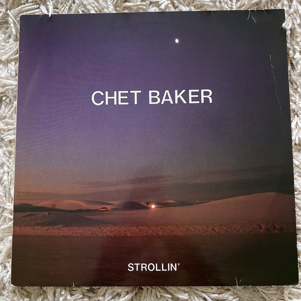 ドイツ原盤オリジナル　chet baker strollin' チェットベイカー　ストローリン　enja5005_画像1