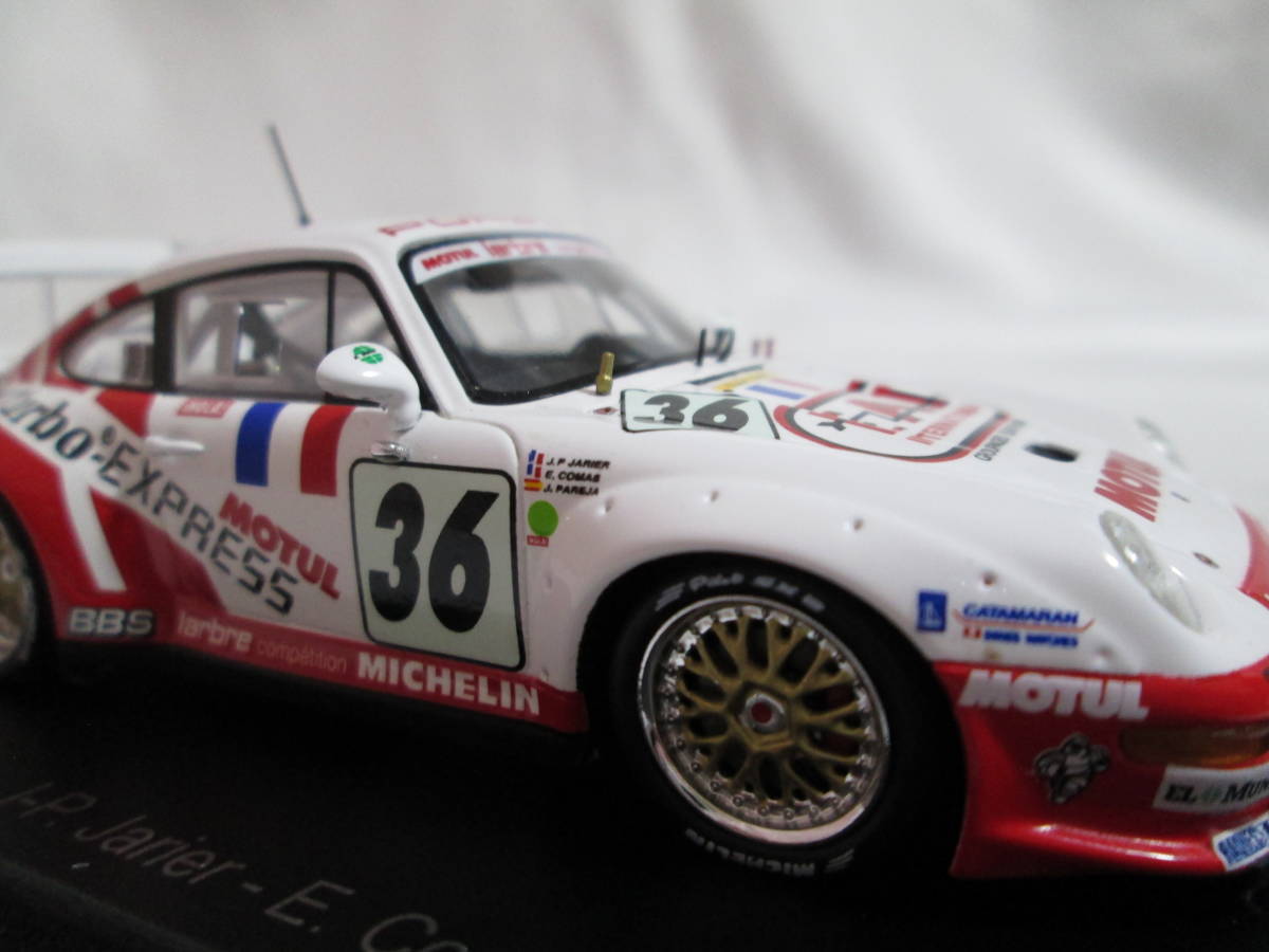 スパーク 1/43 ポルシェ911 GT2 Evo No 36 24H Le Mans 1995 スパーク 1/43 ポルシェ911 GT2 Evo No 36 24H Le Mans 1995