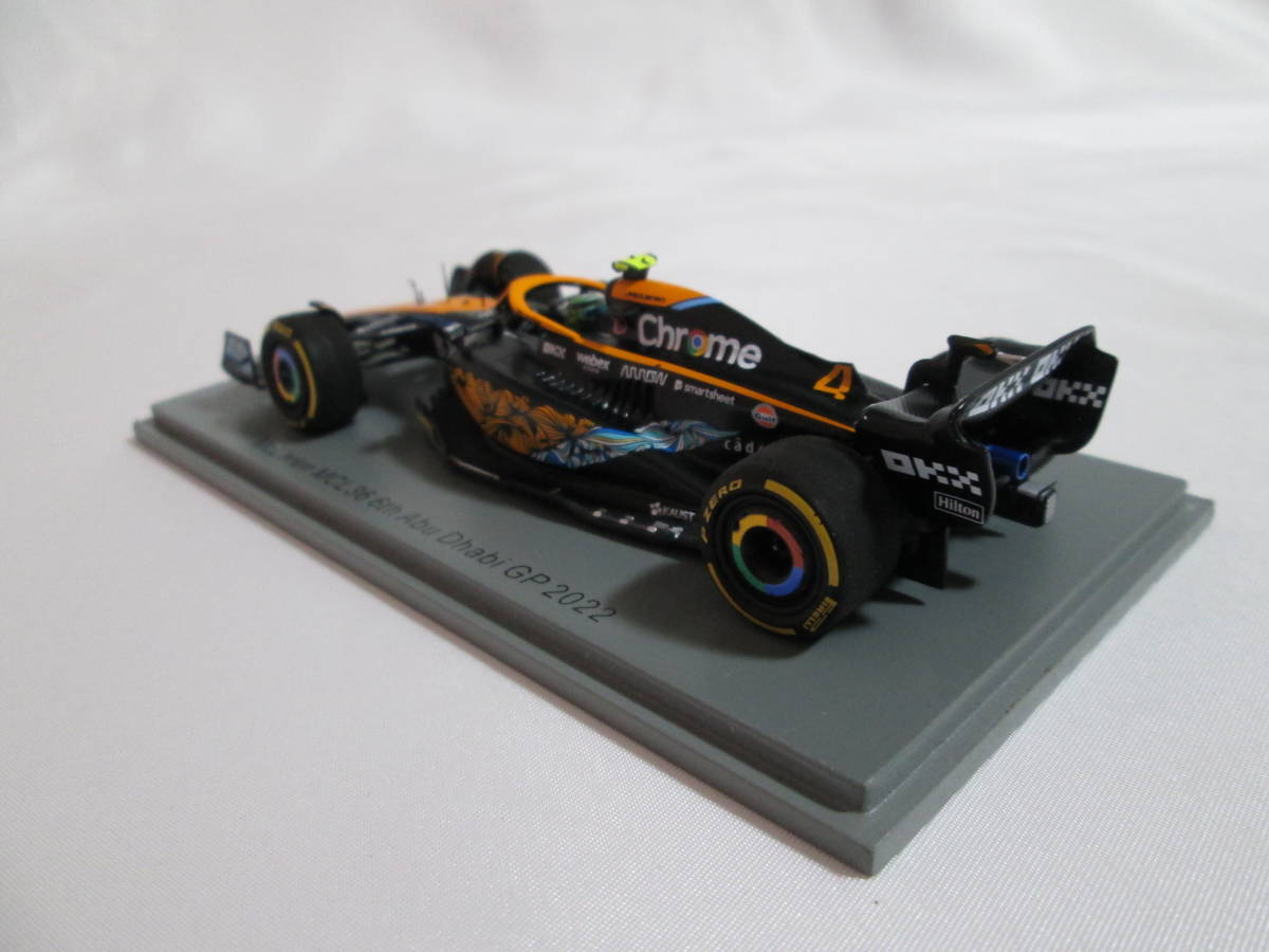 スパーク 1/43 マクラーレン MCL36 No 4 F1 アブダビGP 2022 スパーク 1/43 マクラーレン MCL36 No 4 F1 アブダビGP 2022