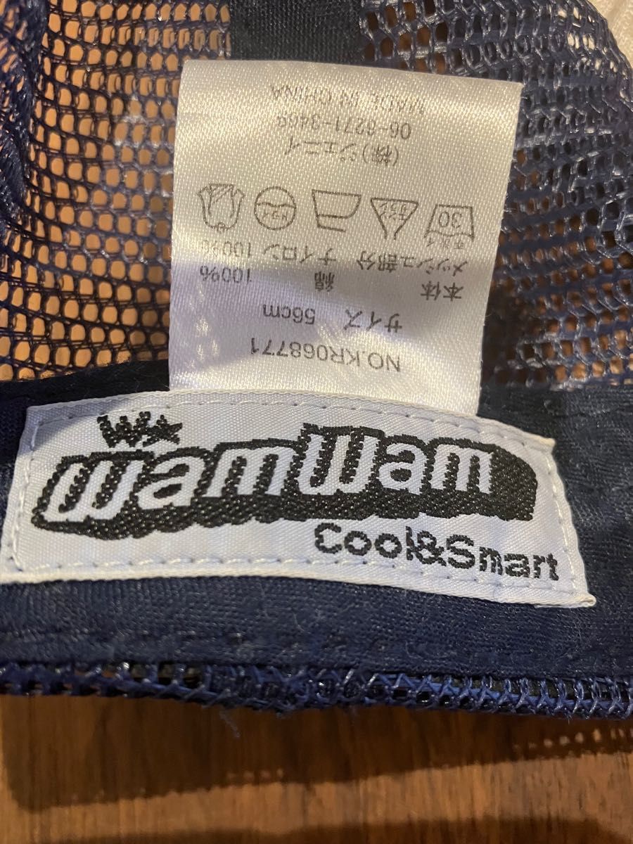 wamwam ワムワム　キャップ　帽子  56㎝