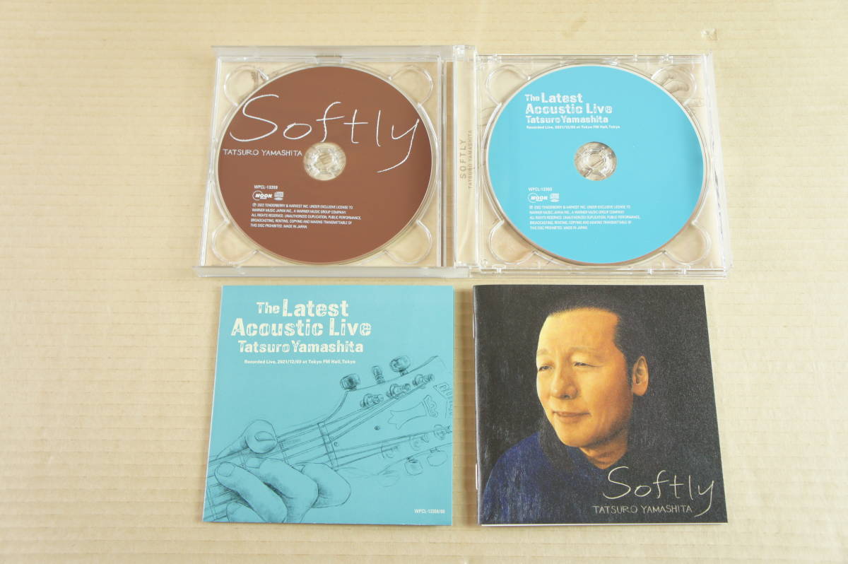 CD　SOFTLY　/ソフトリー　TATSURO　YAMASHITA　山下達郎　WPCL-13359/60　動作未確認_画像4