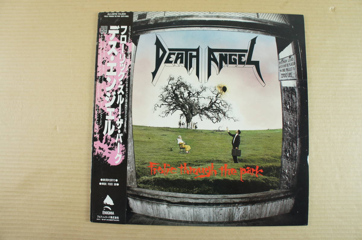 ★帯付★ 見本盤 美盤  Death Angel デス・エンジェル Frolic Through the Park フローリック・スルー・ザ・パーク ALI-28112 の画像1