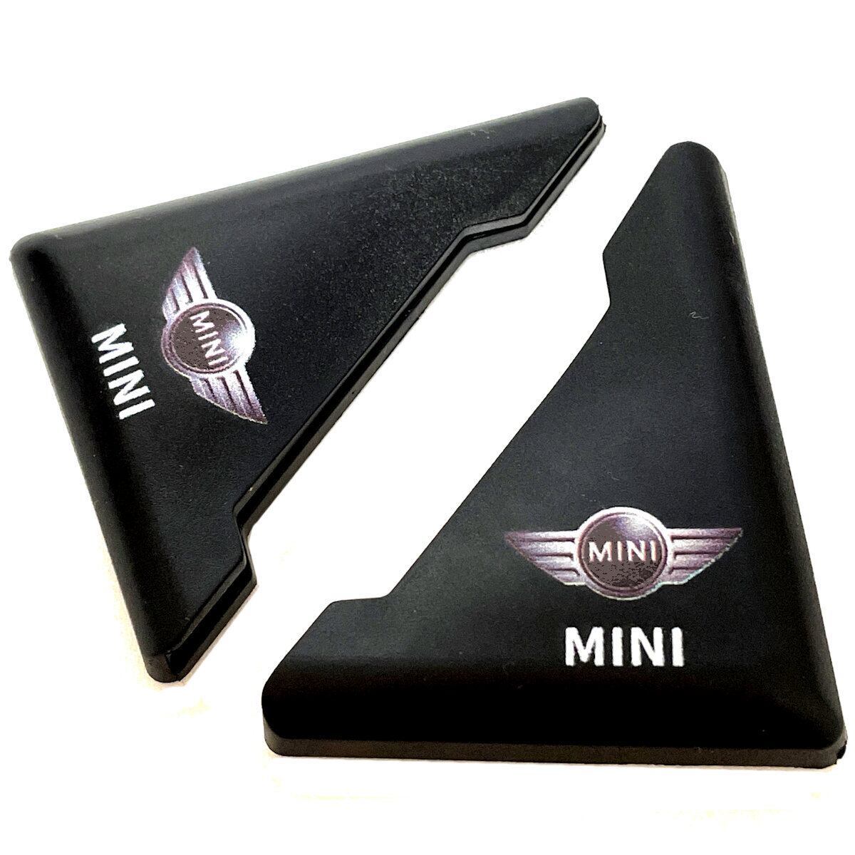ミニ MINI ドアガード ドアコーナープロテクター コーナーガード ドアカバー ドアコーナーカバー (2個セット)の画像1