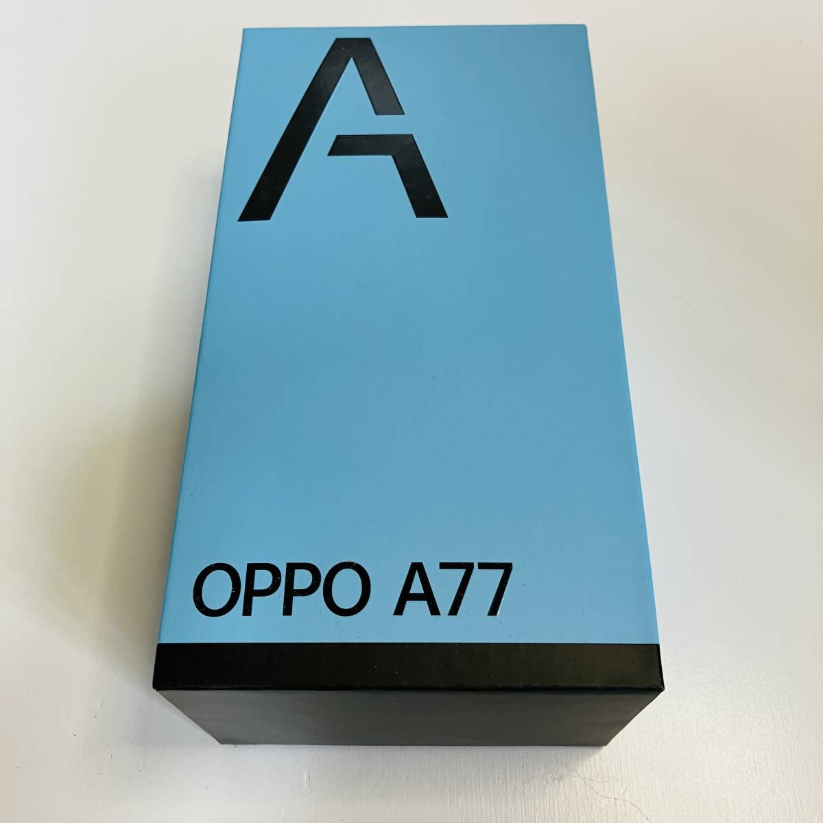 本格派ま！ 【中古美品】OPPO A77 4GB/128GB 6.5インチ ブルー（SIM