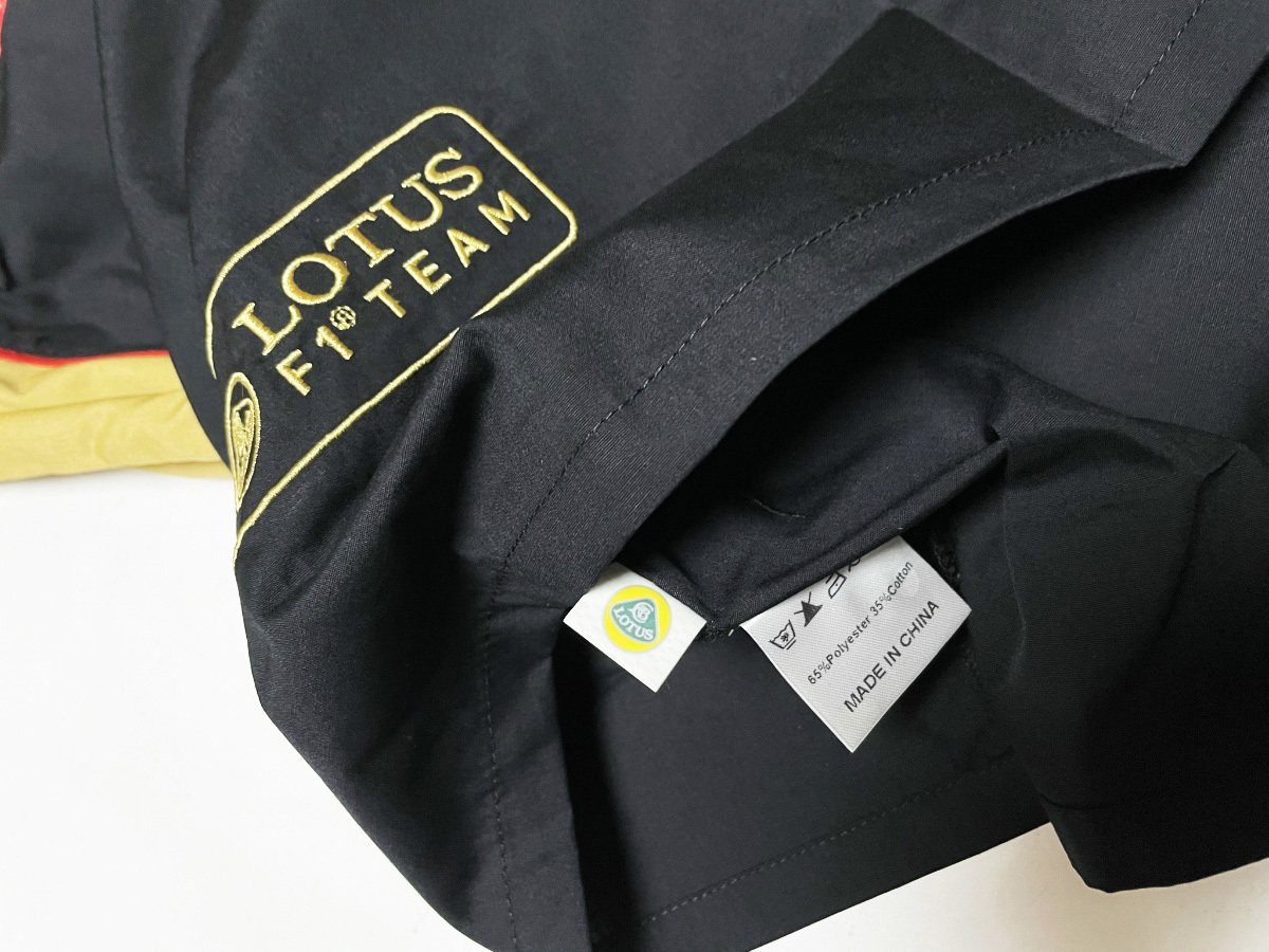 ロータスF1　2014 レプリカピットシャツ 新品　ロータス正規品　　エリーゼ　エクシージ　エヴォーラ　エスプリ_画像7