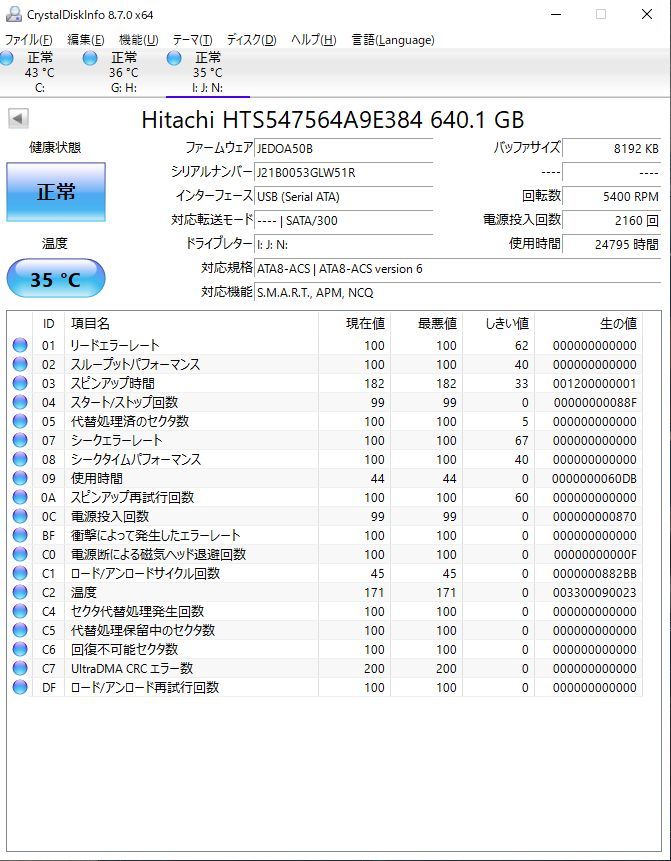 (^^♪ HDD 640GB with Windows 10 & Ms-Office　＊ライセンス認証済み_画像3