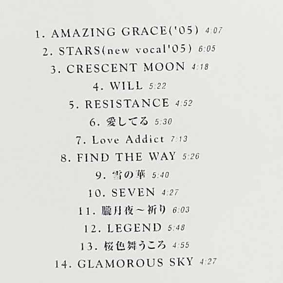 【名盤！】中島美嘉 BEST ベストCDアルバム 雪の華 WILL 桜色舞うころ GLAMOROUS SKY 愛してる FINE THE WAY RESISTANCE 他14曲入り_画像1