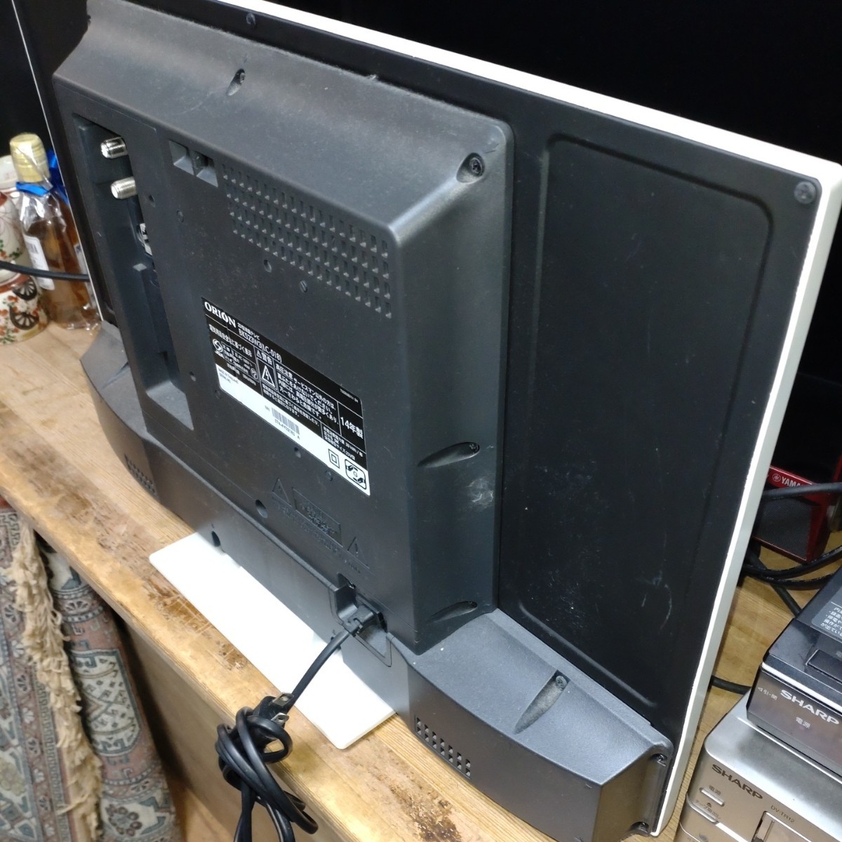 ORION オリオン　23型　液晶テレビ　BKS23W3 2014年製　リモコン付き　中古　現状渡し_画像9