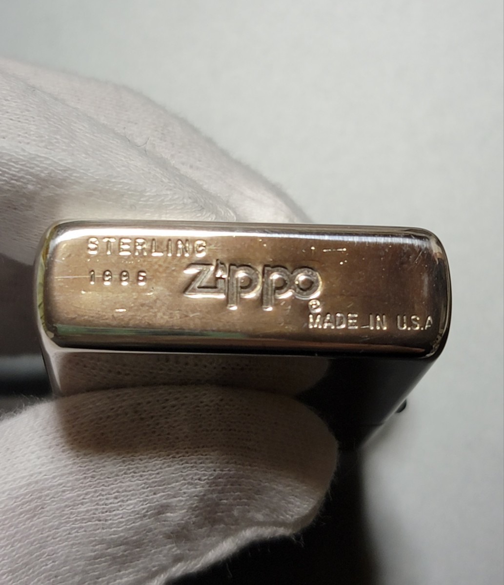 新品未使用　1995 ジッポ　純銀　zippo sterling silver　オイルライター_画像9