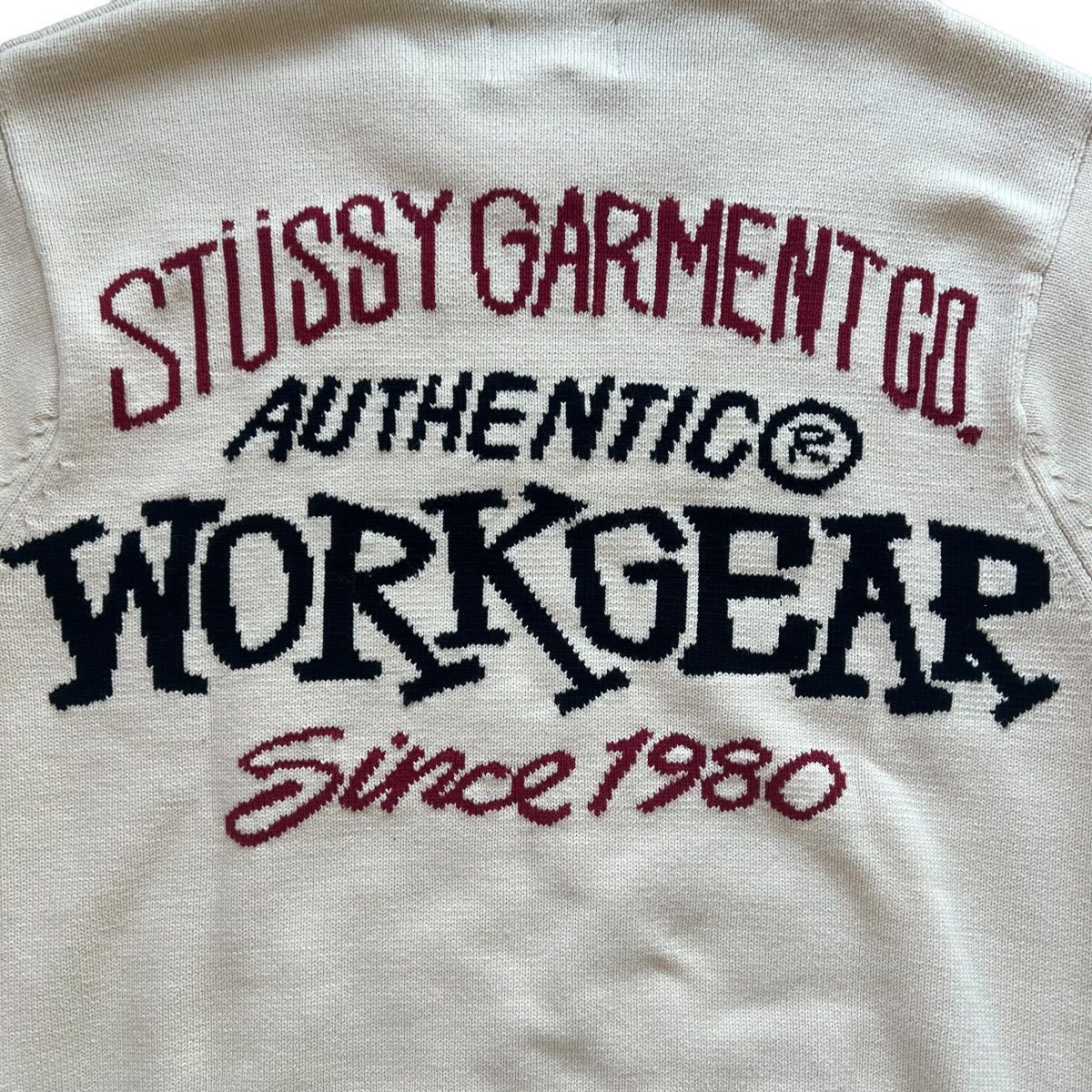 23fw stussy AUTHENTIC WORKGEAR SWEATER ステューシー ワークギア