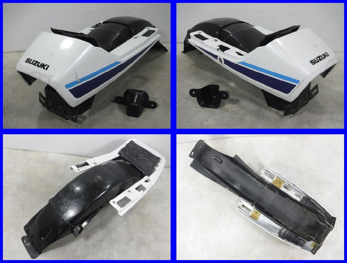 ◇9A34 GSX400E GK51C 外装セット タンク シートカウル リアフェンダー リアインナーフェンダー フロントフェンダー サイドカバー 200_画像6