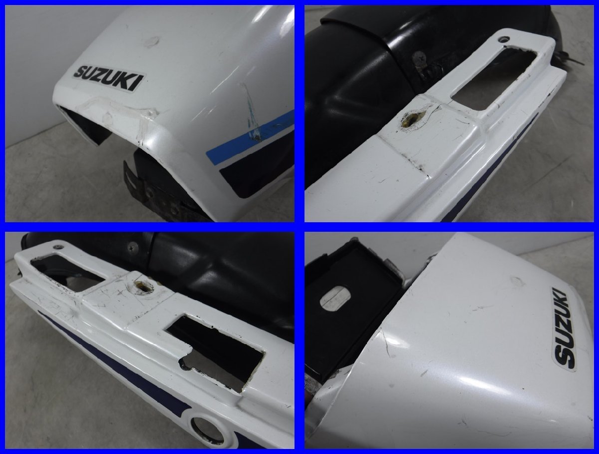 ◇9A34 GSX400E GK51C 外装セット タンク シートカウル リアフェンダー リアインナーフェンダー フロントフェンダー サイドカバー 200_画像7