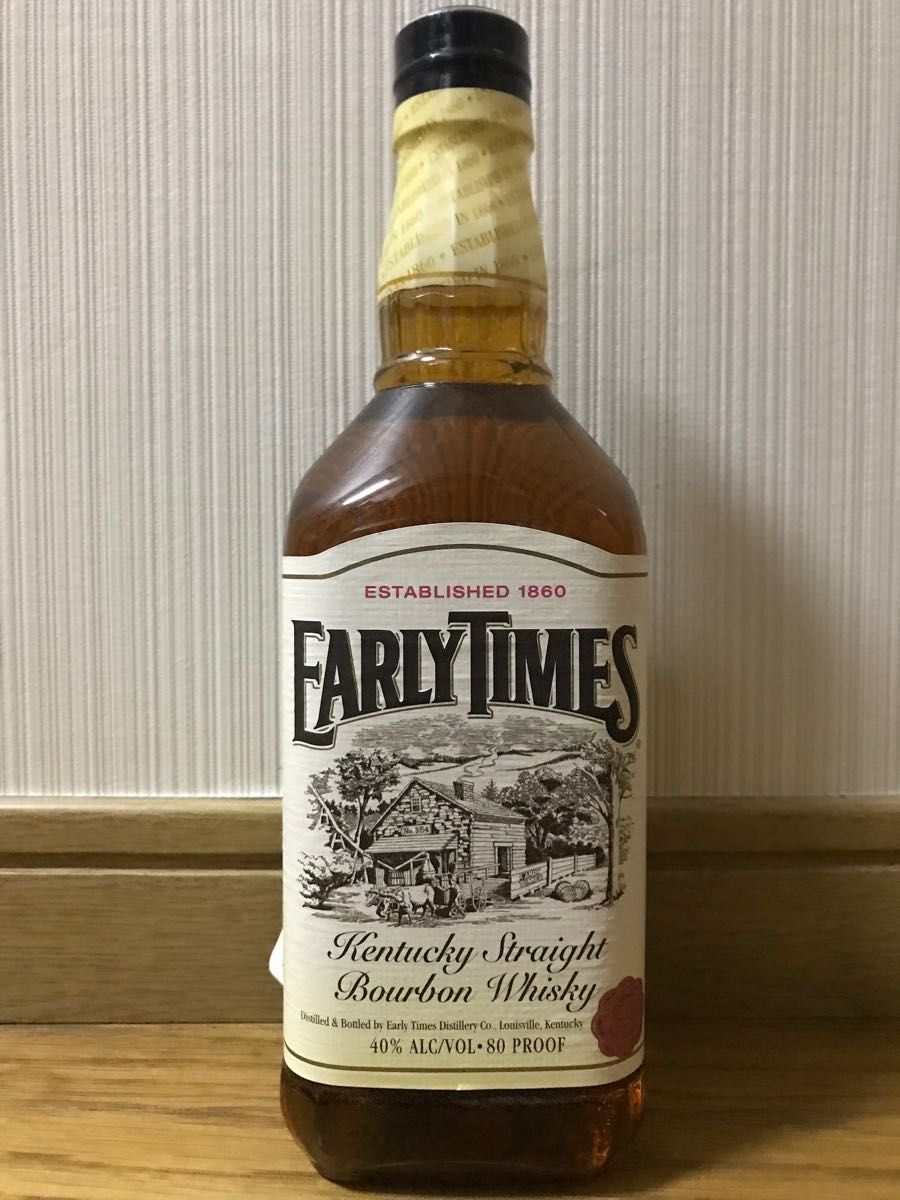 終売品】アーリータイムズ イエローラベル・EARLY TIMES YELLOW 終売品】アーリータイムズ イエローラベル・EARLY TIMES YELLOW