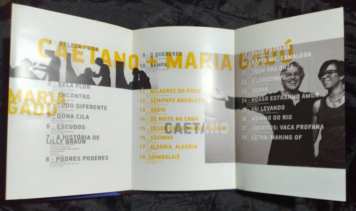 DVD/カエターノ・ヴェローゾ/Caetano Veloso Maria Gadu/リージョンオール盤/602527632452_画像5