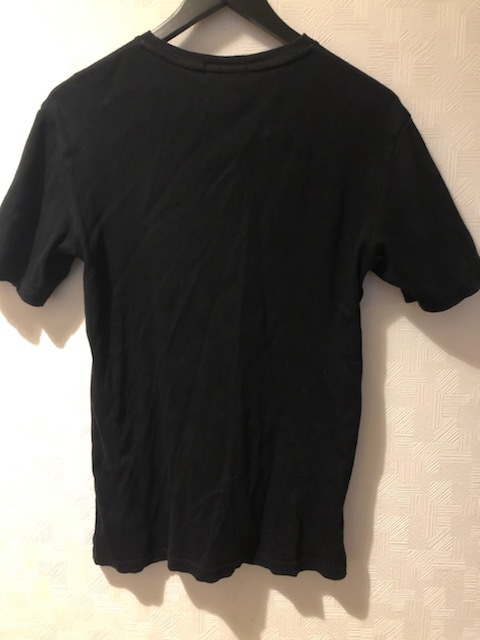 メンズ BURBERRY BLACK LABEL ポロシャツ 黒 ボタン チェック メンズ BURBERRY BLACK LABEL ポロシャツ 黒 ボタン チェック