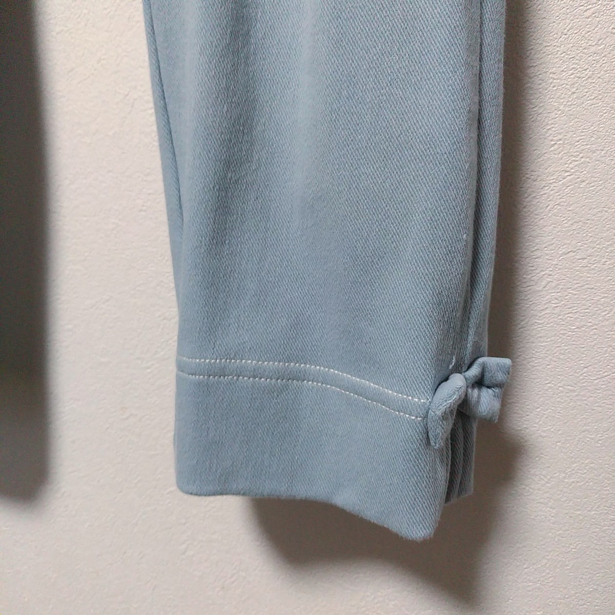  Toro wa Lapin (KP) кромка лента карман оборка брюки 140 бледно-голубой 