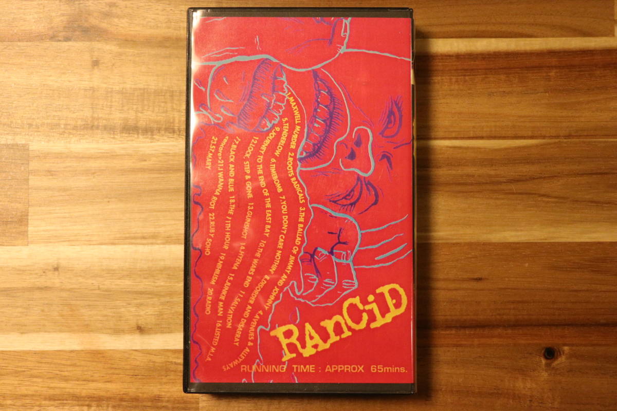 VHS RANCID SAN FRANCISCO 12.12 1995 ライブ ・ ライヴ ビデオテープ ランシド_画像2