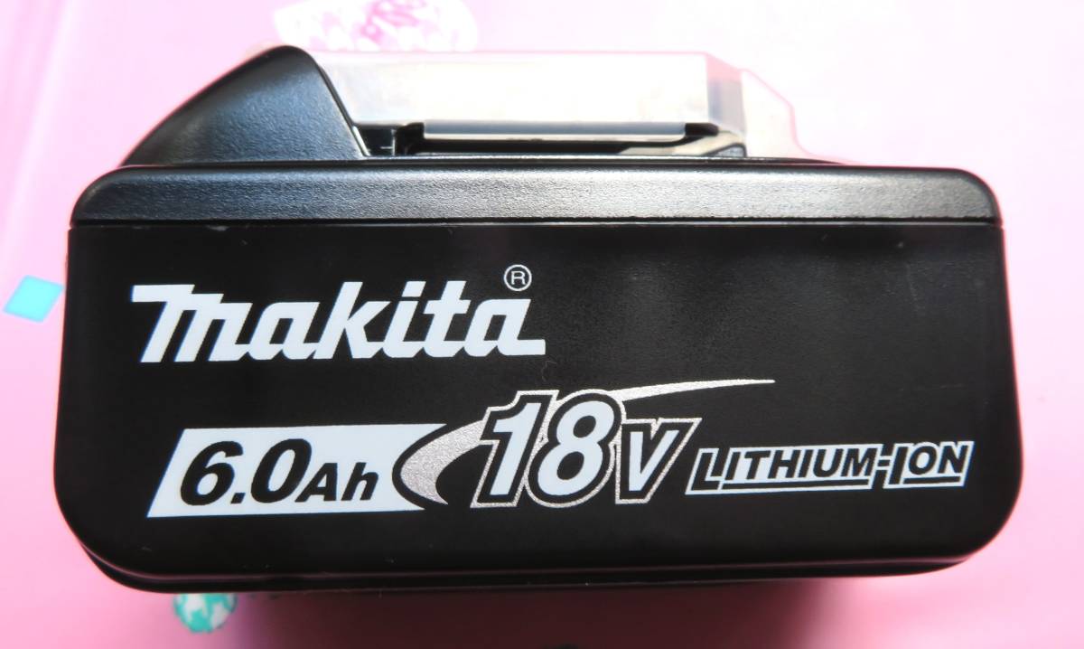 makita マキタ 純正バッテリー 18V6.0Ah BL1860B 新品未使用品_画像2