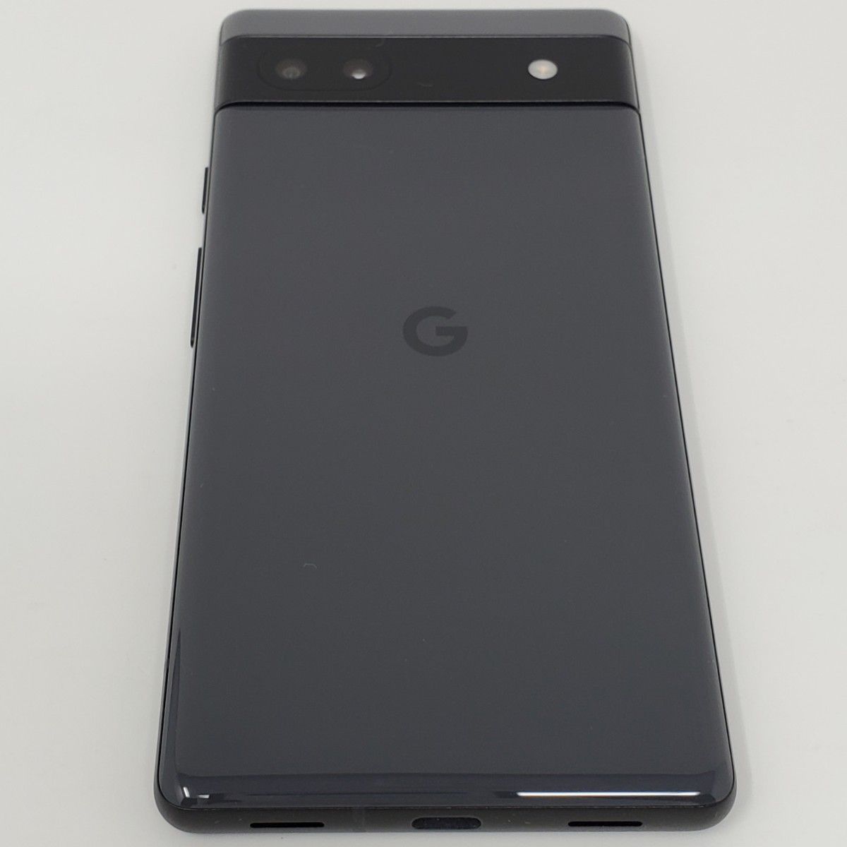 Google Pixel6a 本体 チャコール SIMフリー au店頭一括購入 ほぼ未使用
