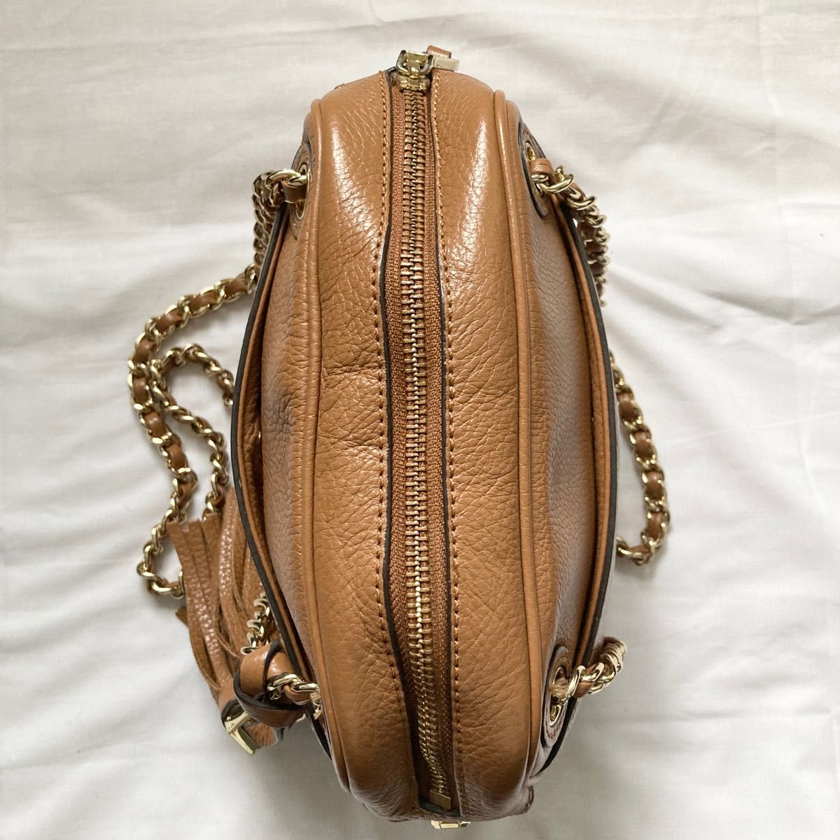 2way Tory Burch トリーバーチ ショルダーバッグ キャメル 革 2way Tory Burch トリーバーチ ショルダーバッグ キャメル 革