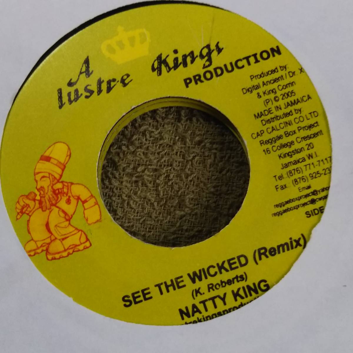 哀愁Roots Mid Track Talking Drum Riddim Single 3枚Set from A Luster King Natty King Spragga Benz Yami Bolo_画像1