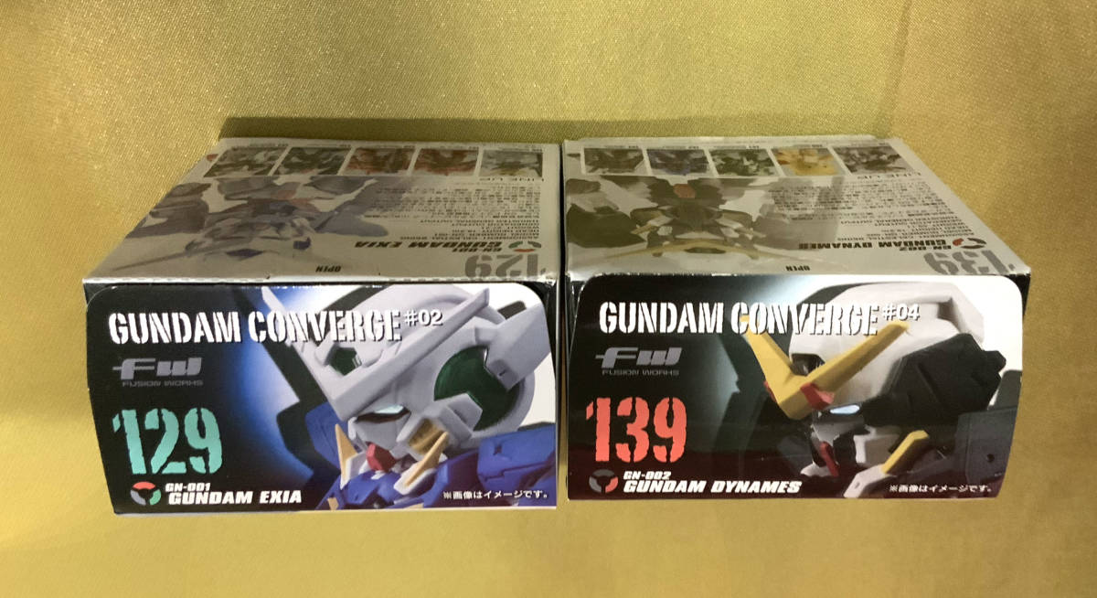 FW GUNDAM CONVERGE ダブルオー ガンダムコンバージ エクシア デュナメス 00 オーライザーセット クァンタ まとめ売り_画像6