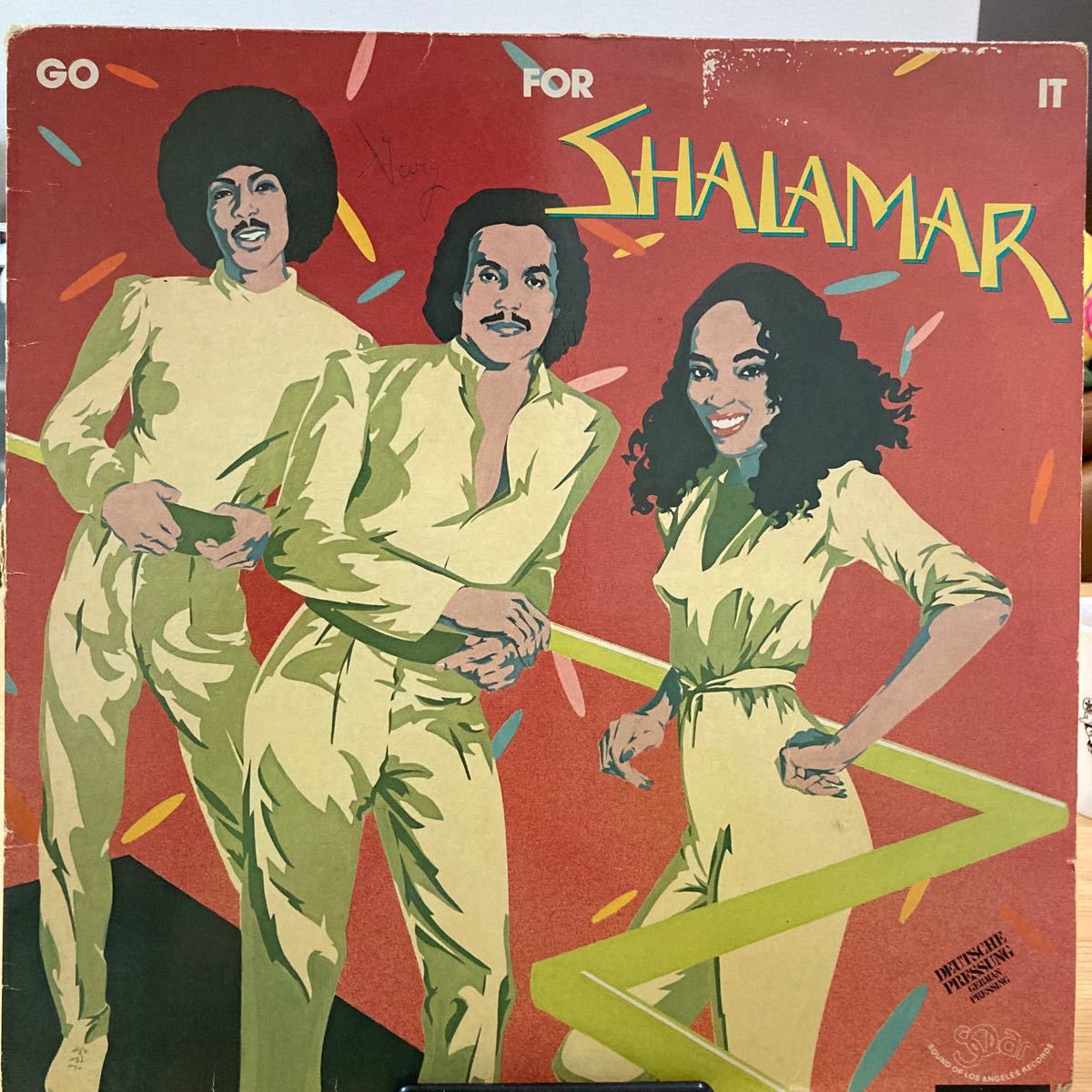 Shalamar - Go For It 【LP】_画像1