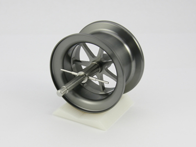 AMB4550R-EF GMT　ガンメタ　アベイル　オールド4500C(エビス)用　溝深さ5.0mmスプール　Avail MicrocastSpool