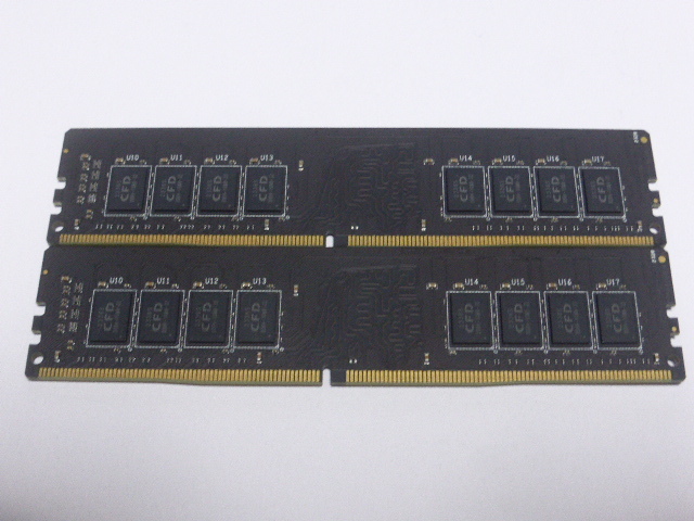 メモリ デスクトップパソコン用 CFD DDR4-3200 PC4-25600 16GBx2枚 合計32GB 起動確認済です W4U3200CS-16G _画像3