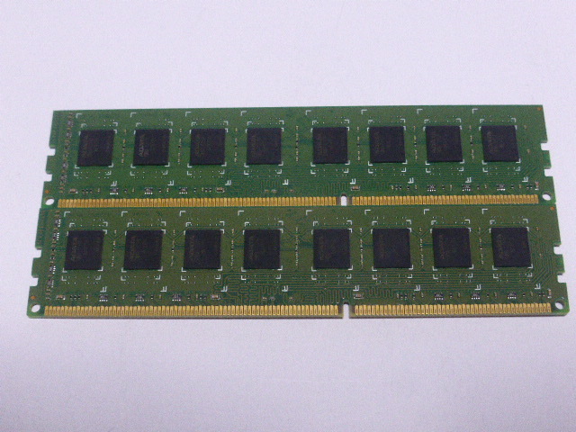 メモリ デスクトップパソコン用 ADATA 低電圧 1.35V DDR3L-1600 PC3L-12800 8GBx2枚 合計16GB 起動確認済みです_画像4