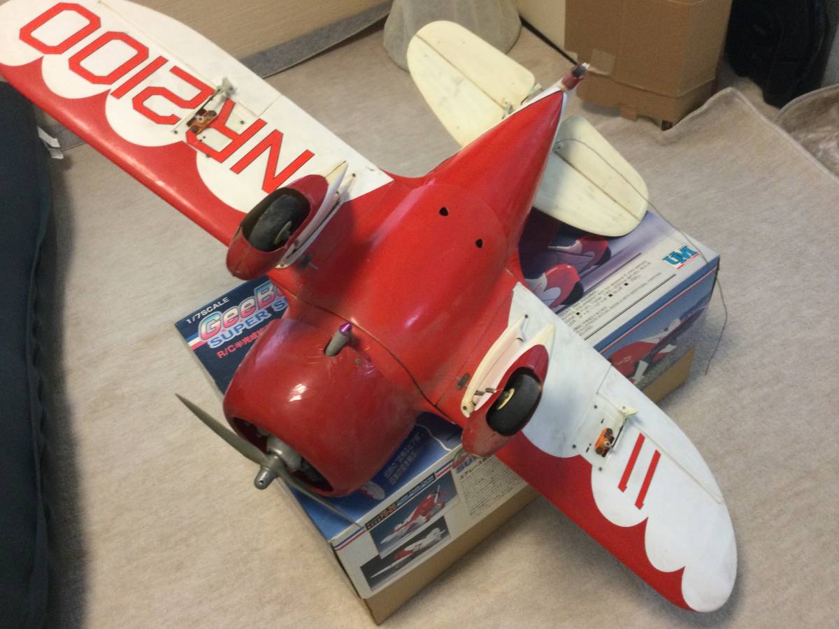 【激レア】GeeBee R-2ジービー R-2(ユニオンモデル)半完成キット※値引き_画像10