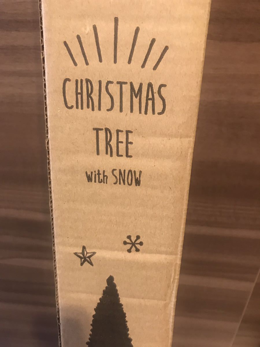  unused Christmas tree height 90 centimeter a little smaller snow specification simple assembly prompt decision equipped 