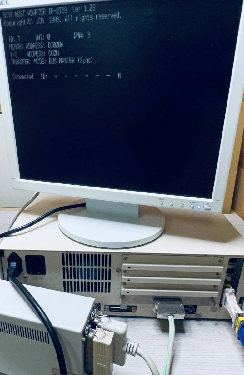 ジャンク品 　PC-98 [IF-2769] ICF SCSI-2 インターフェイスボード