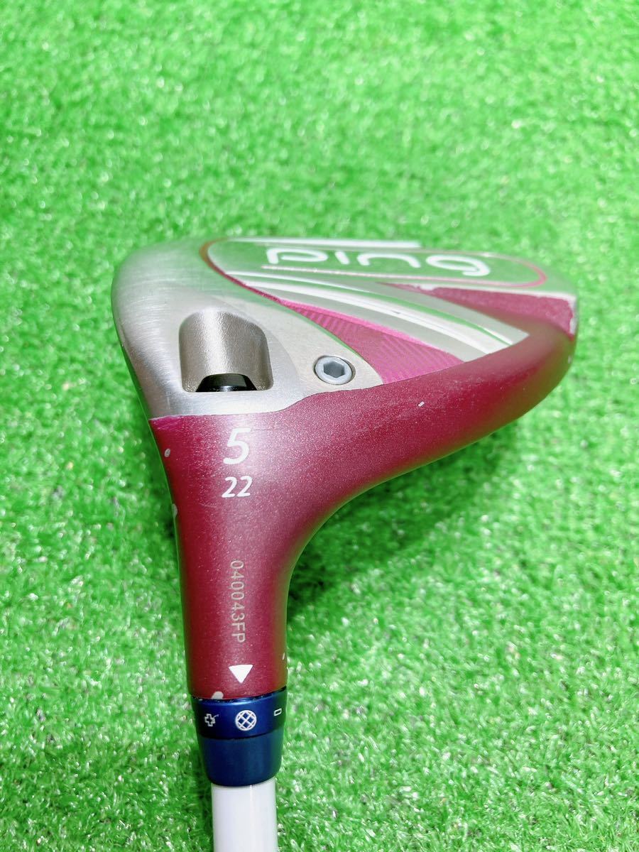 * ultra rare lady's left profit .* ref tiPING pin G Le2 5w 22°k leak Fairway Wood ULT 250J FLEX A new goods shaft 5 Fw Golf 