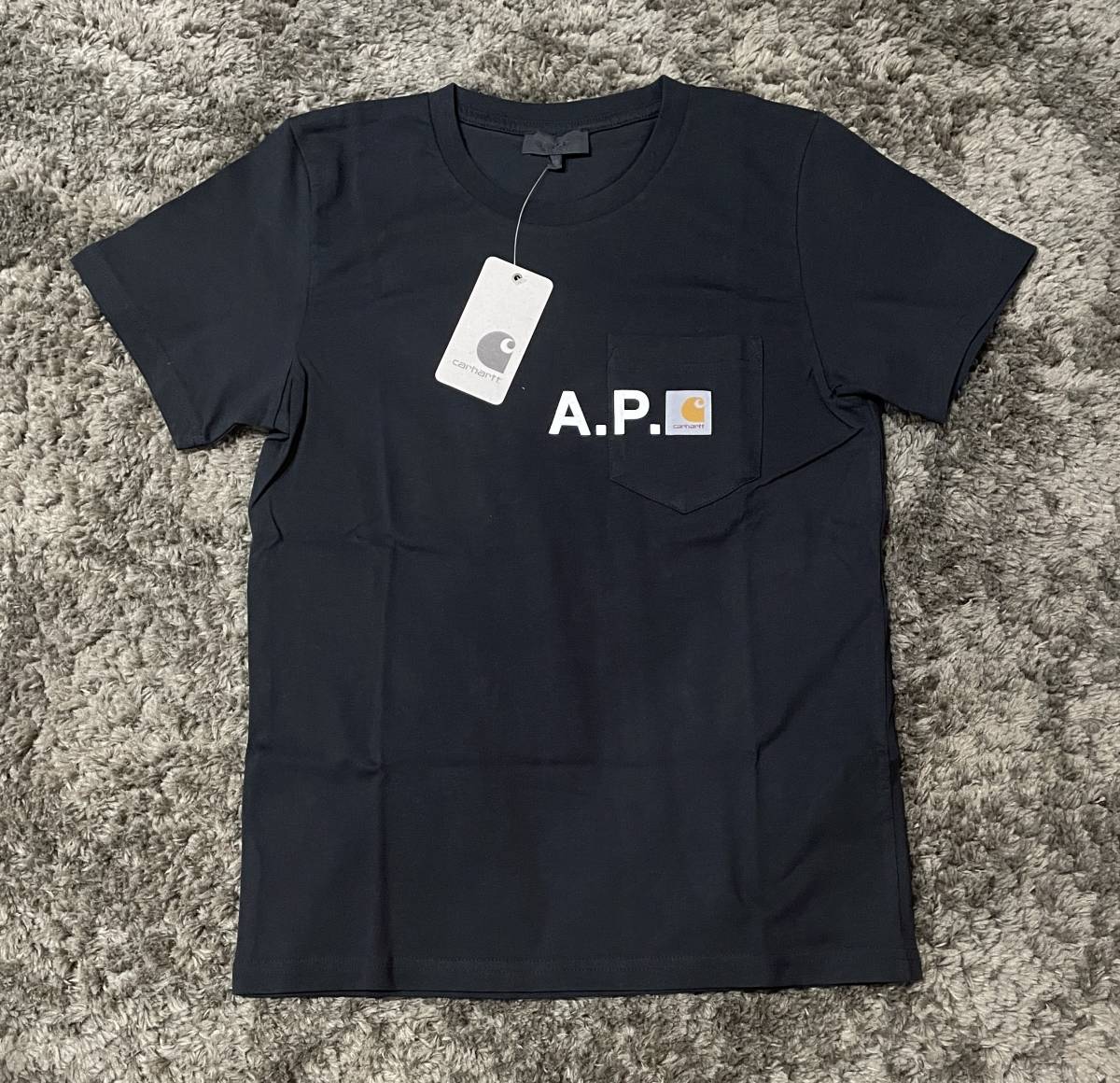 ★半額以下★　新品 A.P.C. カーハート Tシャツ APC アーペーセー carhart WIP コラボ TShirt TEE 半袖 ショートスリーブ_画像1