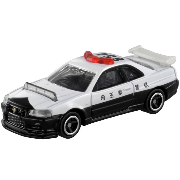 トミカ No.1 日産 スカイライン GT-R BNR34 パトロールカー TOMICA　ミニカー　パトカー　NISSAN_サンプル画像です