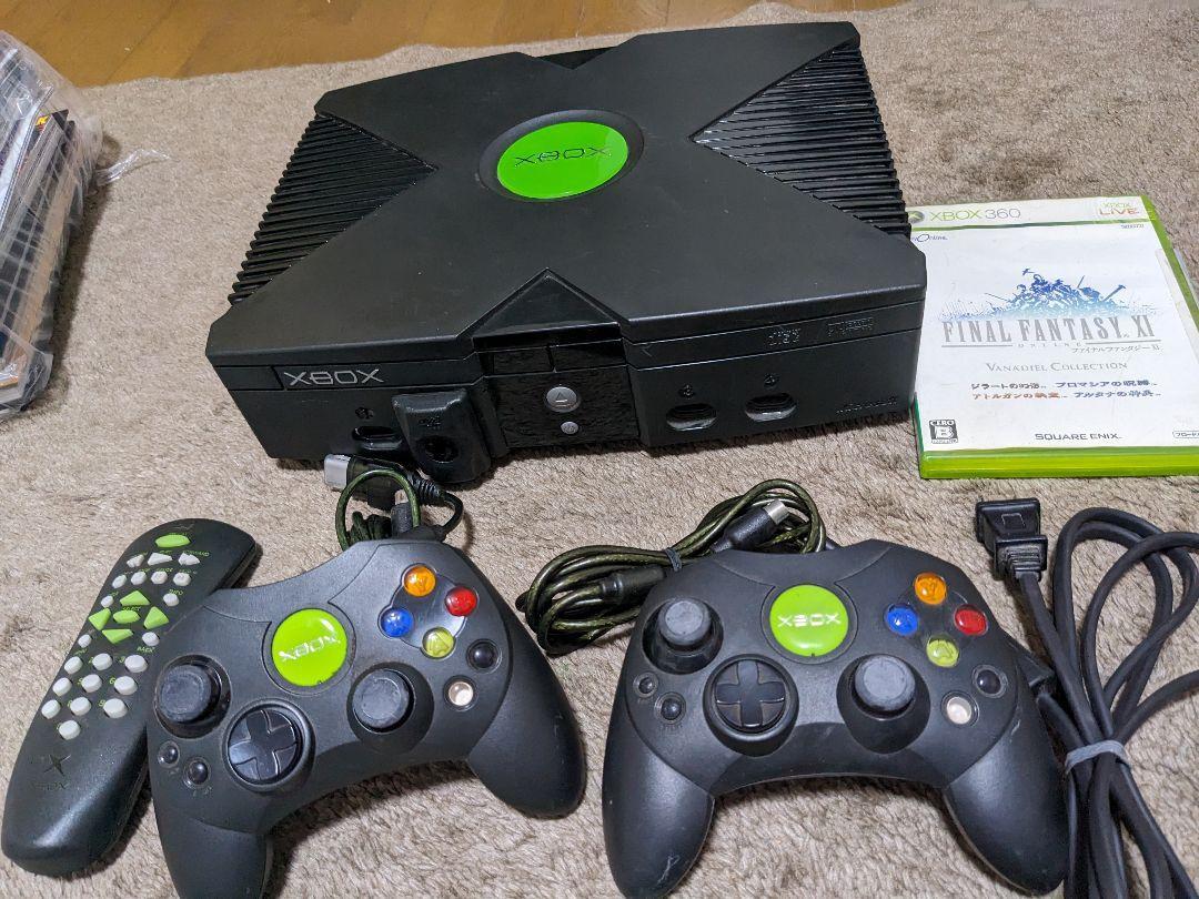 初代　Microsoft Xbox XBOX本体　コントローラー　リモコン