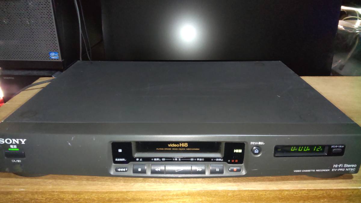 SONY EV-PR2 8ミリビデオデッキ(動作品)(8ミリビデオデッキ)|売買され