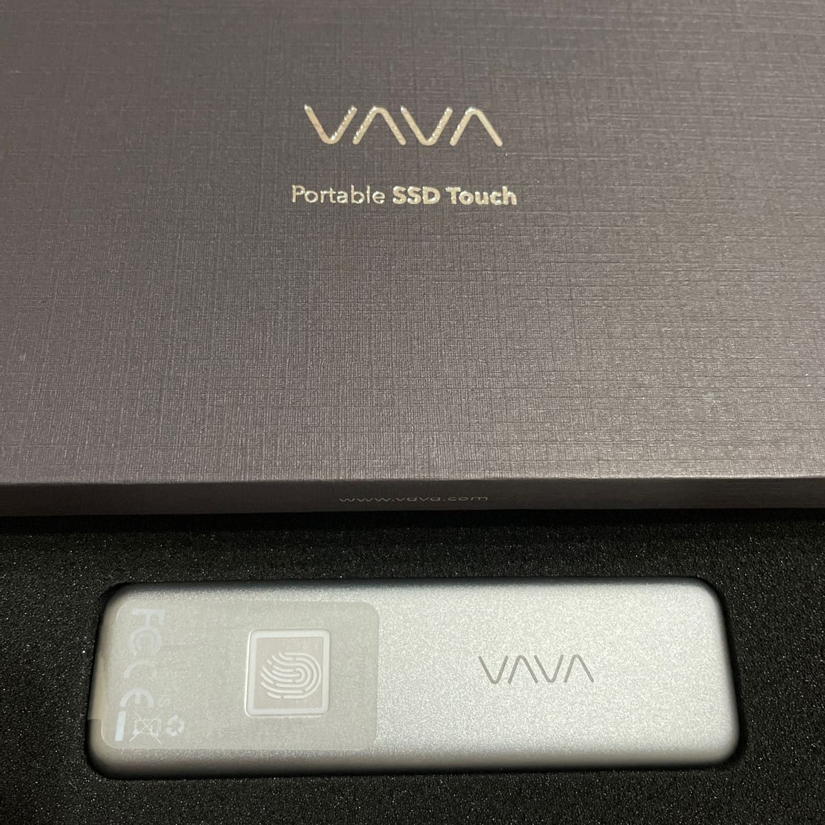 外付けSSD ポータブルSSD VAVA 512GB USBケーブル