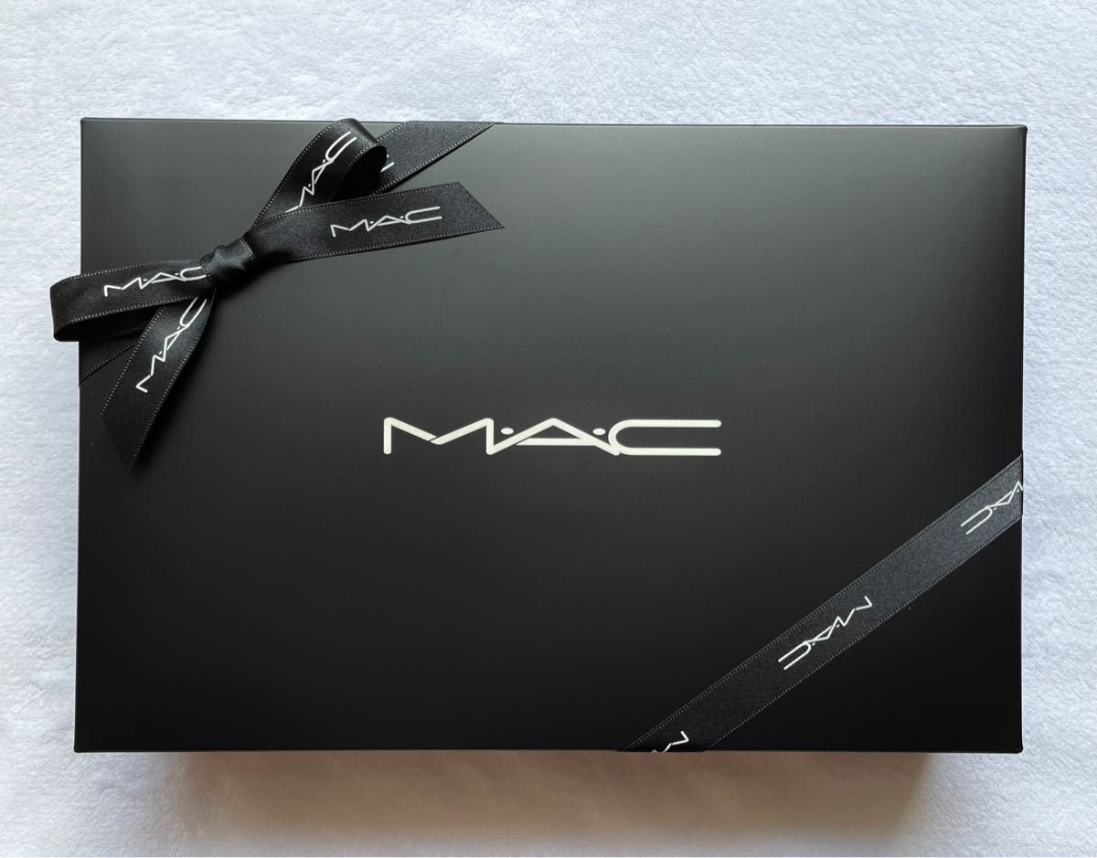 MAC ギフト ボックス Ｌ ショッパー 特大 ショップ袋 コスメ プレゼント 箱 小物入れ メイクボックス