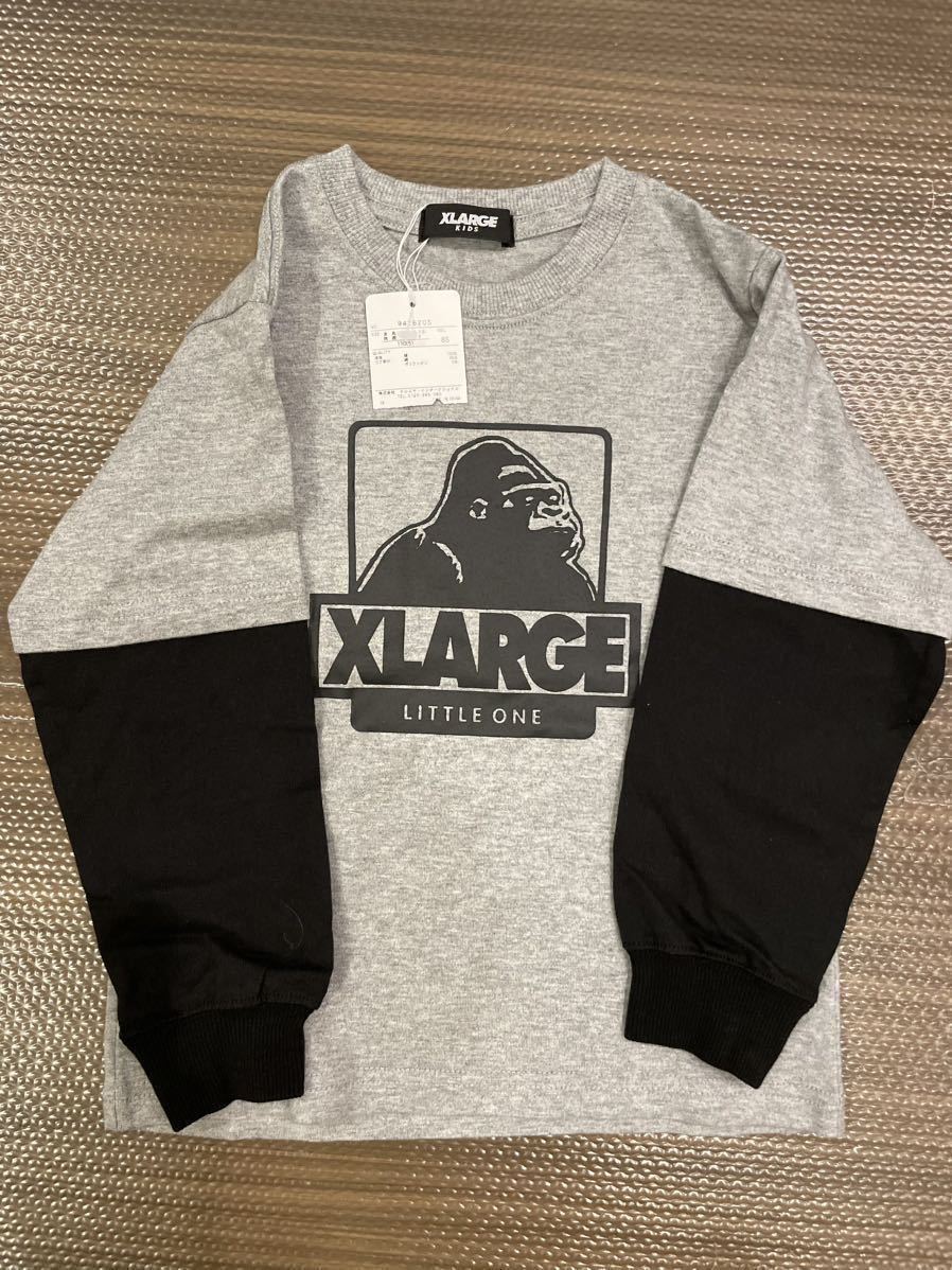 X-Large 長袖Tシャツ 110 新品　未使用　タグ付き_画像1