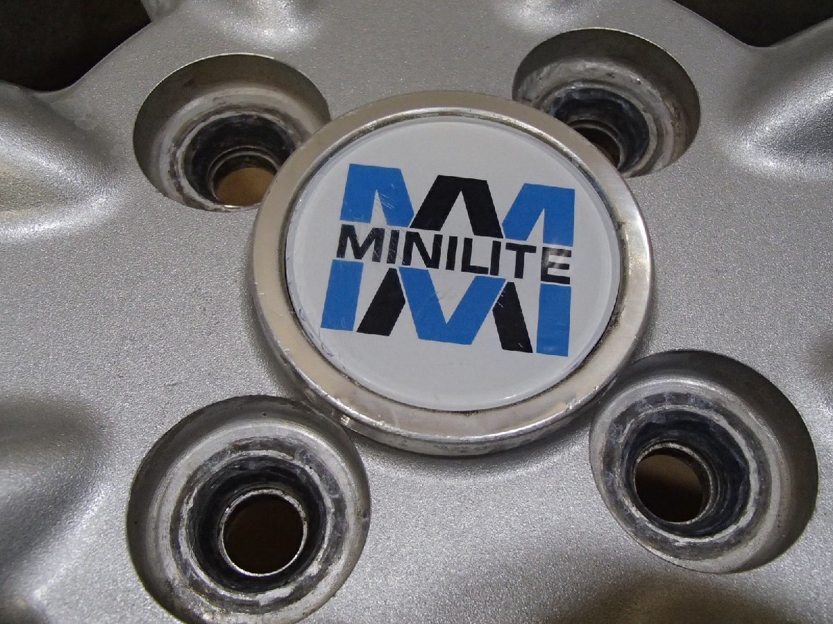 L700S ミラジーノ ミニライト MINILITE ■ 14インチ アルミホイール　1本のみ　（管理番号905514）_画像2