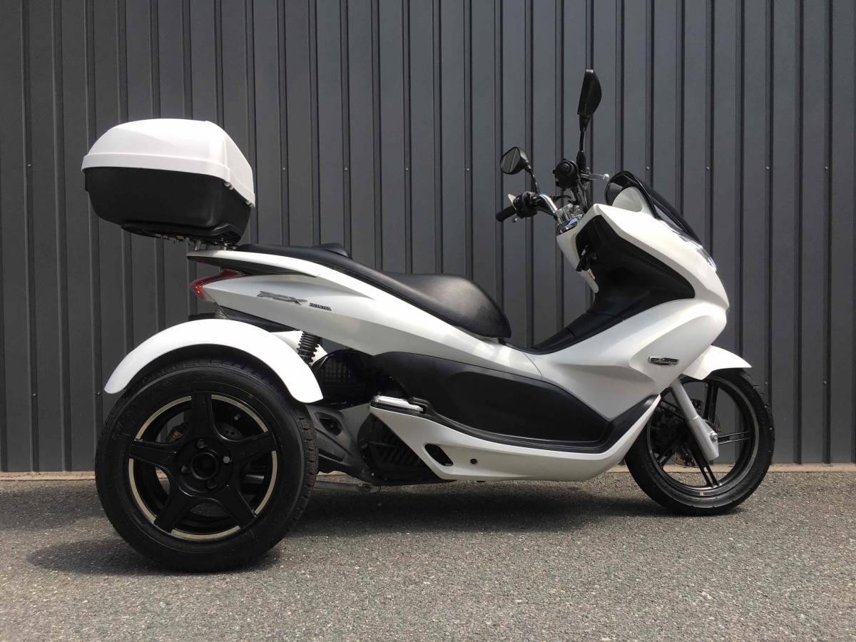 大阪 走行1597K 始動動画 ホンダ PCX 125 トライク 売切り バイク買取り、下取り、無料処分OK（検）シグナスX_画像10