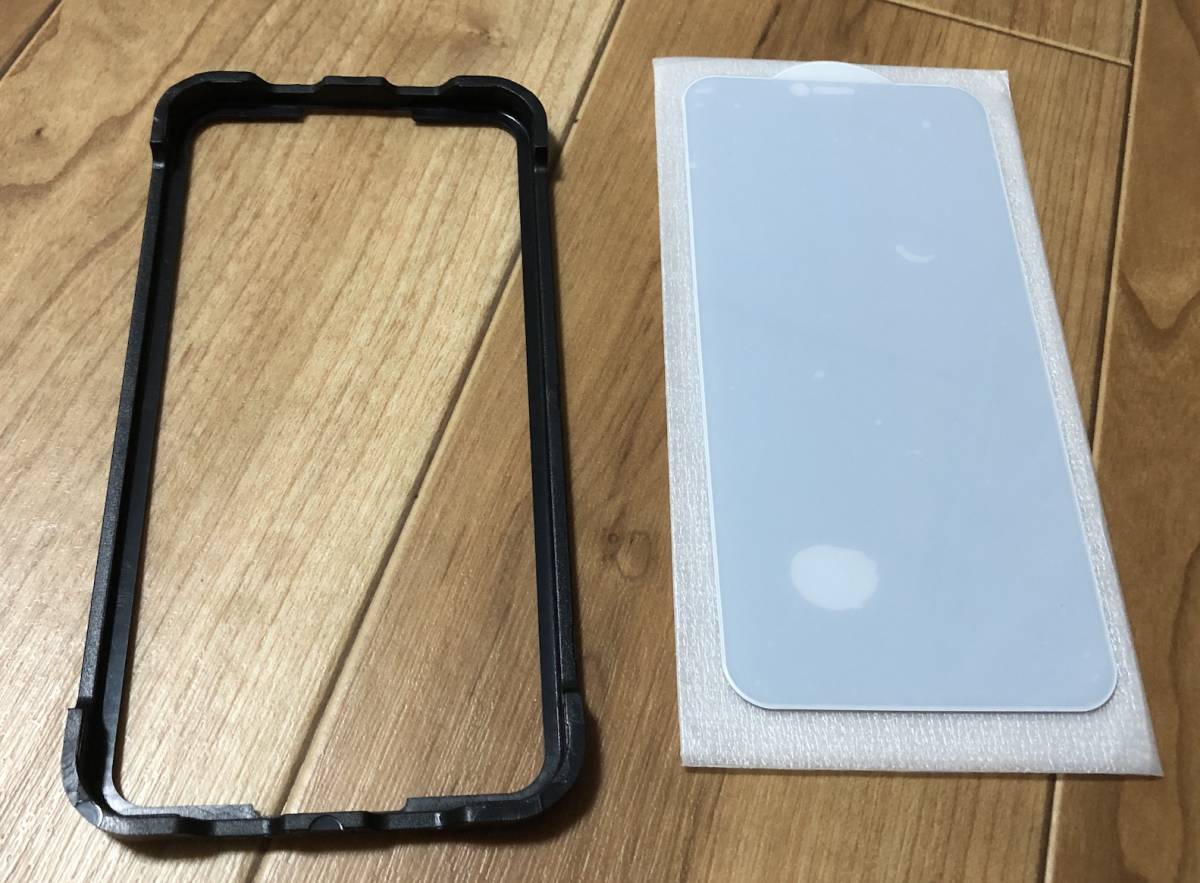 覗き見防止 iPhone XS 1枚 日本旭硝子素材製 強化ガラス 硬度9H 耐衝撃 D28_画像4
