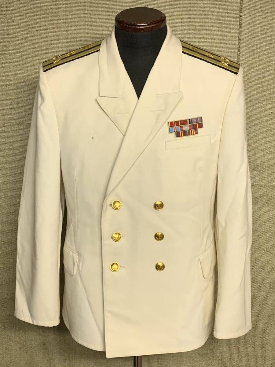 希少品 ソ連軍 M69 海軍 技術大佐 夏季用 礼服セット ソ連海軍 ソビエト軍 ロシア軍 パレード服 礼装 サマー セレモニー ドレス 儀仗服の画像2