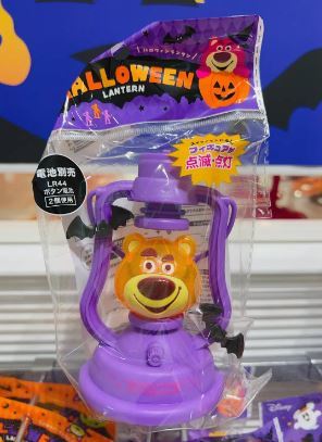 トイストーリー ディズニー ロッツォ ハロウィン ハロウィーン コウモリ 未開封 ランタン ライト プラスティック 色： パープルの画像1